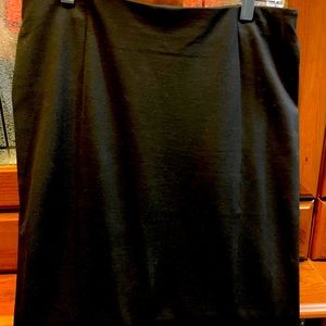 Ann Taylor pencil skirt, super cute back detail!